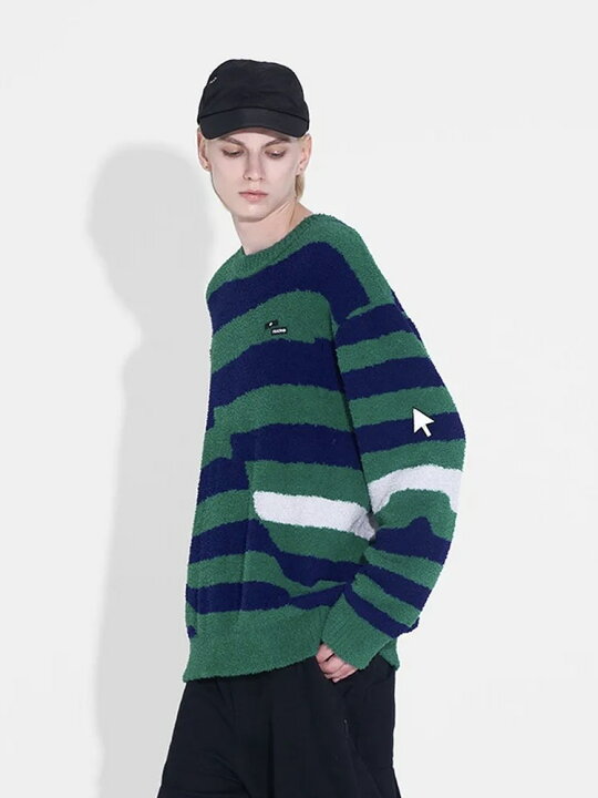 楽天市場】正規品【 FMACM STRIPED CLASH OF COLORS SWEATER 