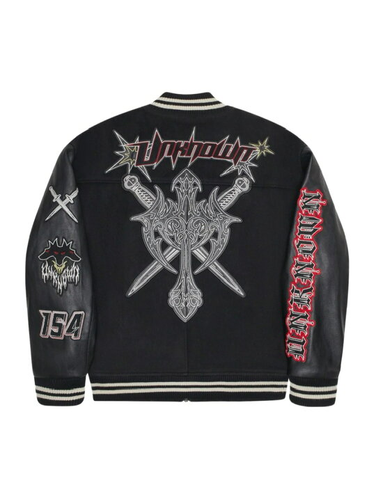 楽天市場】正規品【 UNKNOWN LONDON LOGO VARSITY JACKET  
