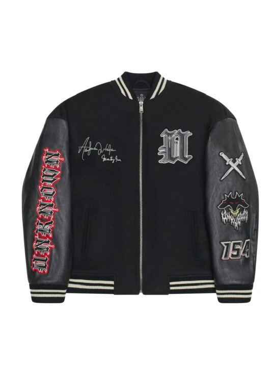 楽天市場】正規品【 UNKNOWN LONDON LOGO VARSITY JACKET  