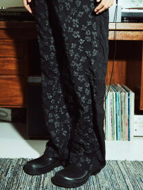 正規品【 MISTER CHILD FLOWER JACQUARD TROUSER 】 ミスターチャイルド ジャカード パンツ 花柄パンツ Pressing pressing プレッシング プレッシングウェブショップ