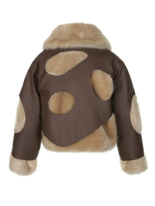 楽天市場】正規品【 SURGERY leather layered fur jacket 】 サー 