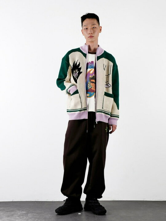 楽天市場】正規品【 YOUTHBATH Fire Knit Cardigan Jumper 】 ユース 