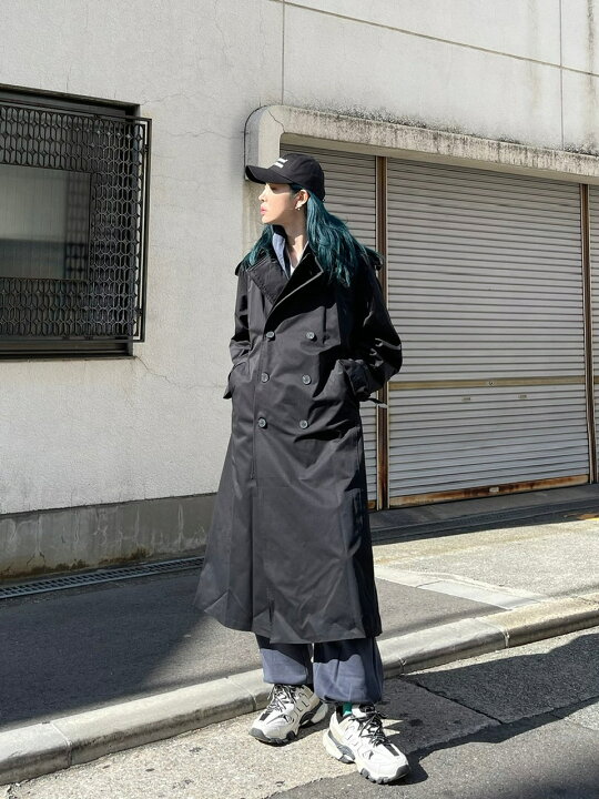 楽天市場】正規品【 Chikashitsu + layered trench coat (3color 