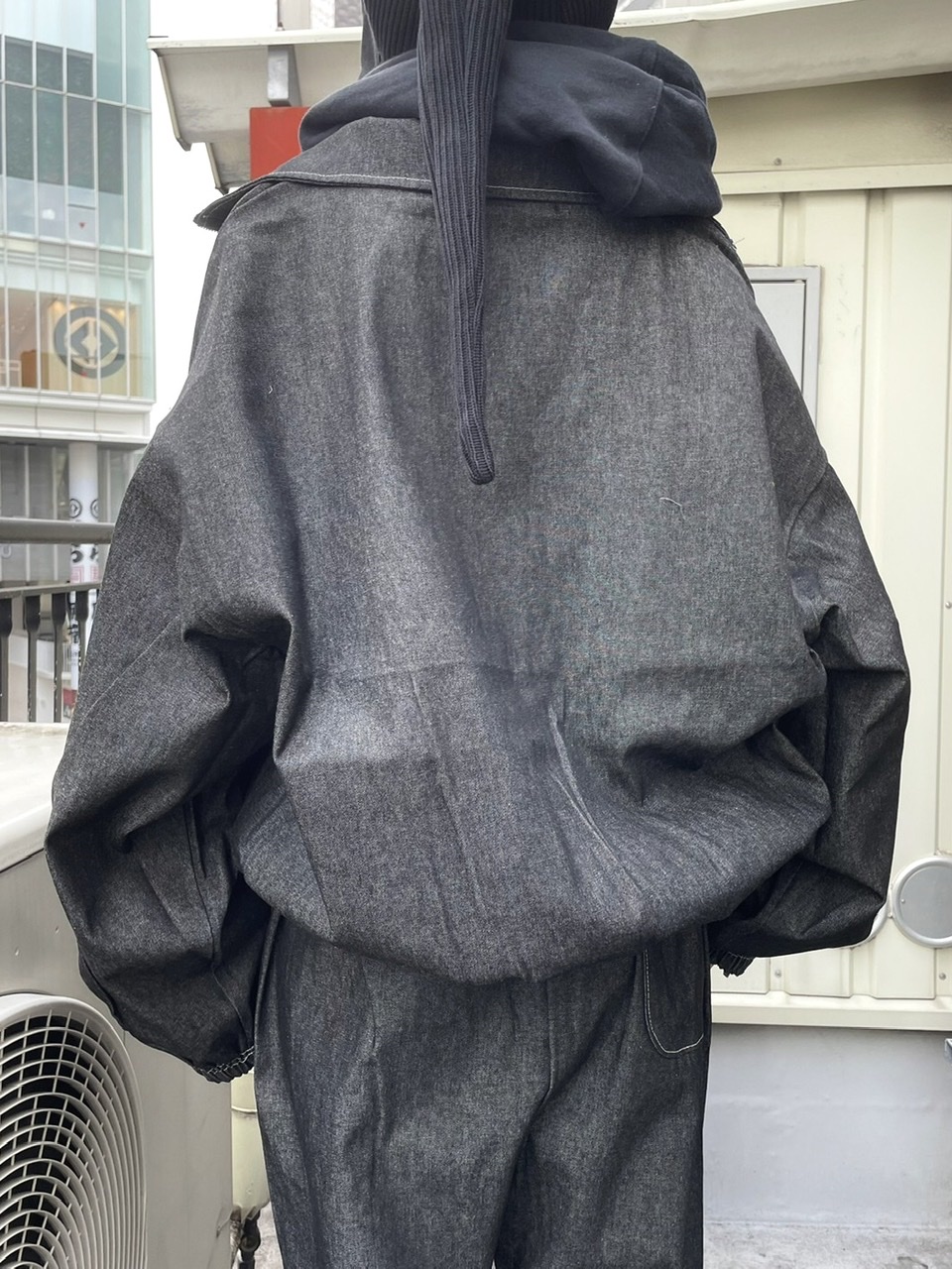 楽天市場】正規品【 XU set up denim high neck jacket 】 エックス
