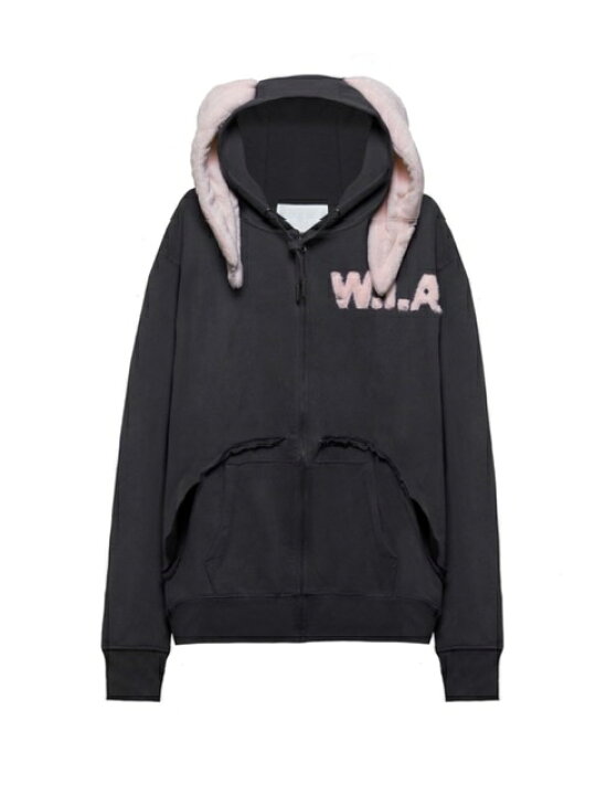 楽天市場】正規品【 W.I.A DARK PURE ORGANIC COTTON ZIP UP HOODIE 