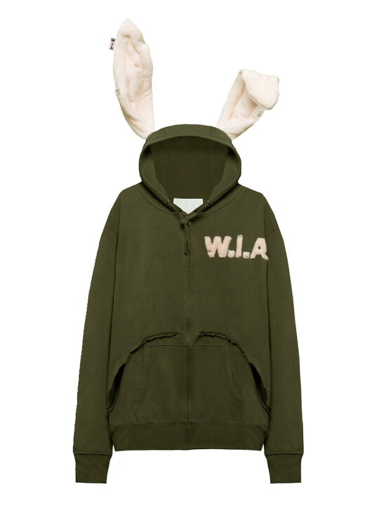 楽天市場】正規品【 W.I.A DARK PURE ORGANIC COTTON ZIP UP HOODIE 