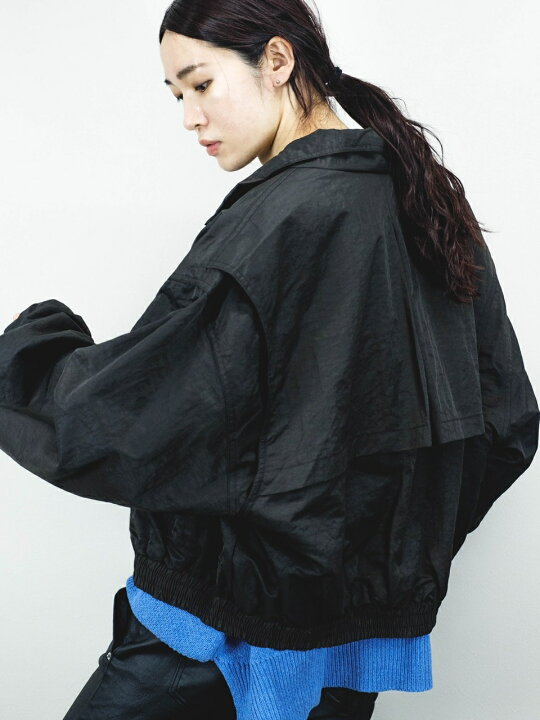 楽天市場】正規品【 Chikashitsu + design cropped blouson (2color 