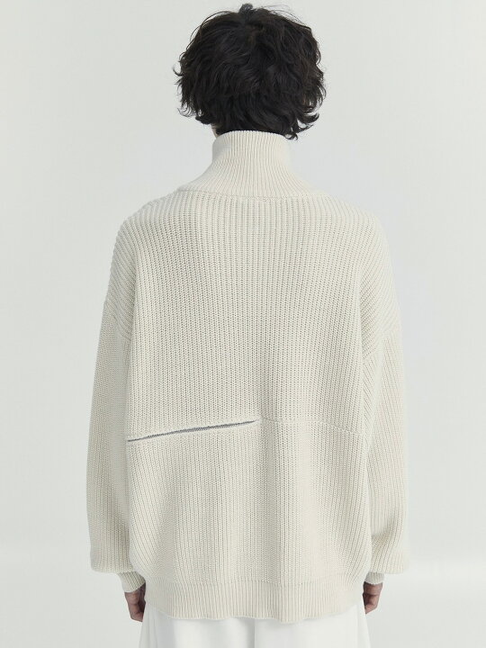 楽天市場】正規品【 OY SIDE ZIPPER POLA LOGO KNIT 】 オーワイ 