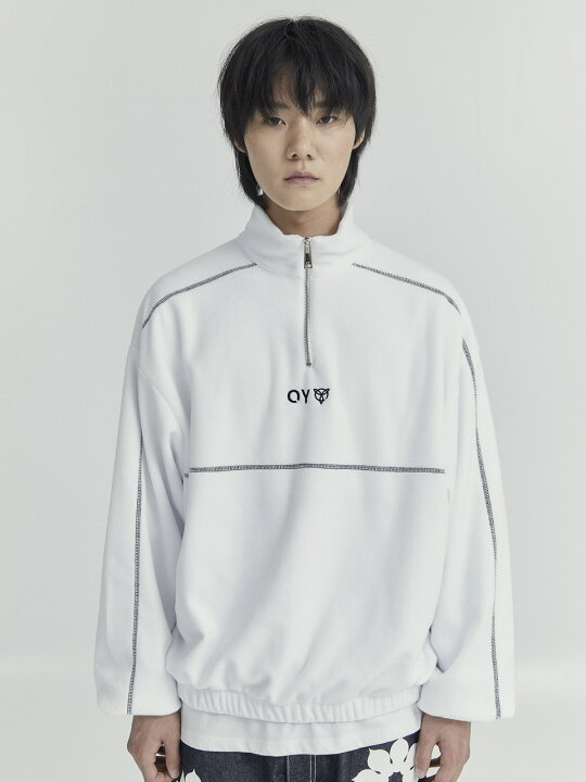 楽天市場】正規品【 OY COVER STITCH FLEECE ANORAK MTM 】 オーワイ  