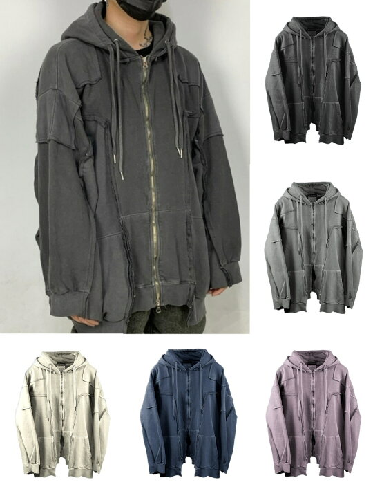 楽天市場】正規品【 SURGERY surgery remake over pigment hood jacket  