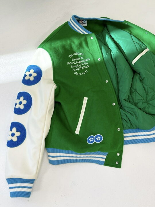 楽天市場】【SALE】正規品【 VANDY THE PINK LEMONDADE VARSITY JACKET  