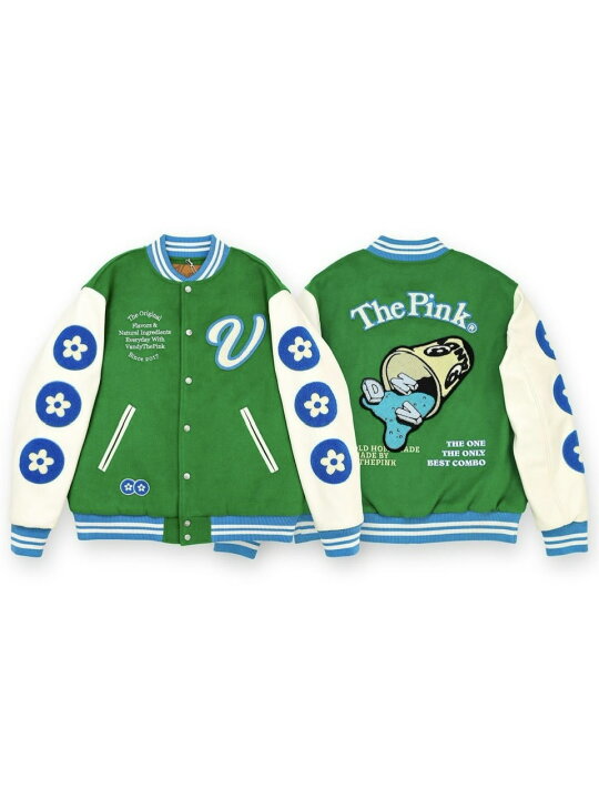 楽天市場】【SALE】正規品【 VANDY THE PINK LEMONDADE VARSITY JACKET  
