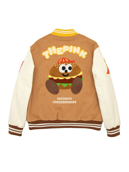 楽天市場】【SALE】正規品【 VANDY THE PINK CHARR BURGER VARSITY 