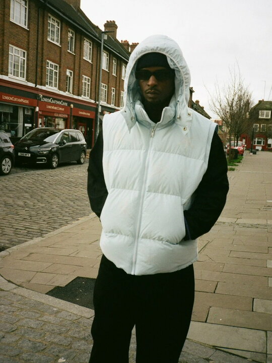 unknown London ダウンベスト M