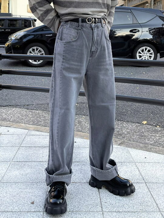 楽天市場】正規品【 Chikashitsu + pattern design denim pants 