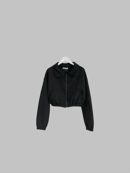 楽天市場】正規品 【 Chikashitsu + cropped zip up sweat jacket 