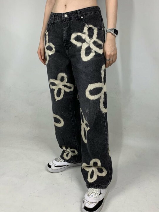 楽天市場】正規品【 SURGERY surgery painted clover jeans 】 サー 