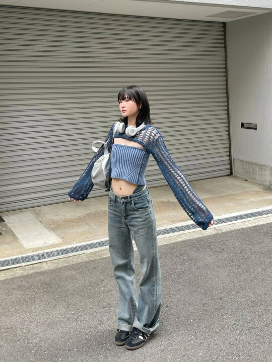 楽天市場】正規品 【 Chikashitsu + waist T line denim pants 
