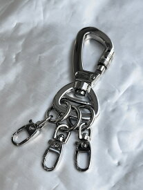 正規品 【 Chikashitsu + triple tongs karabiner 】 チカシツプラス トリプルトングスカラビナ カラビナ キーチェーン アクサセリー Pressing pressing プレッシング プレッシングウェブショップ vandy the pink tripp nyc unknown london oy オーワイ supplier unknown