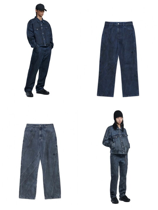 楽天市場】正規品【 NOMANUAL D.C DENIM PANTS 】ノーマニュアル 
