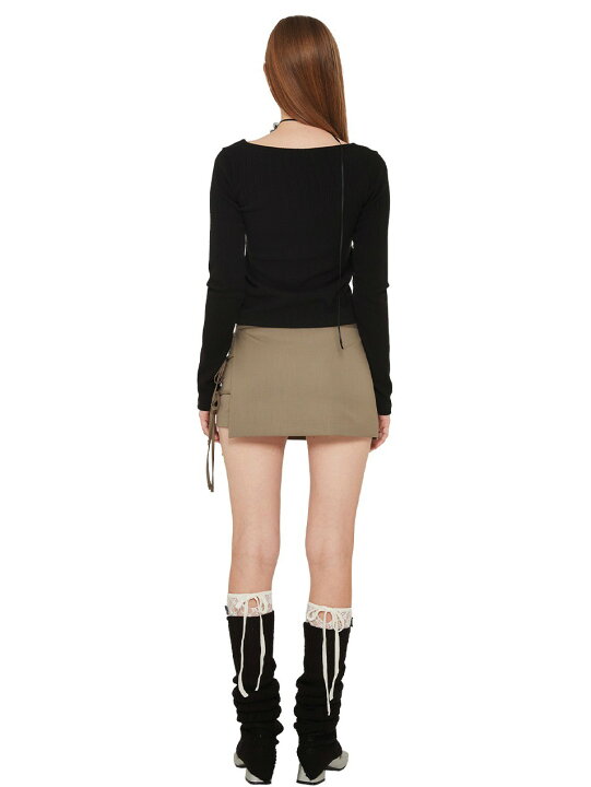 楽天市場】正規品【 CRANK STRING WRAP SKIRT PANTS 】 クランク 