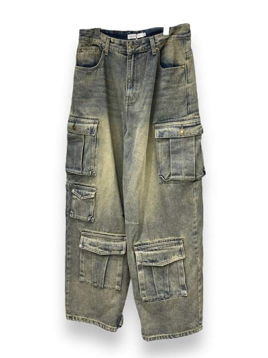 楽天市場】正規品【 XU pocket cargo denim pants (2color)】 エックス 