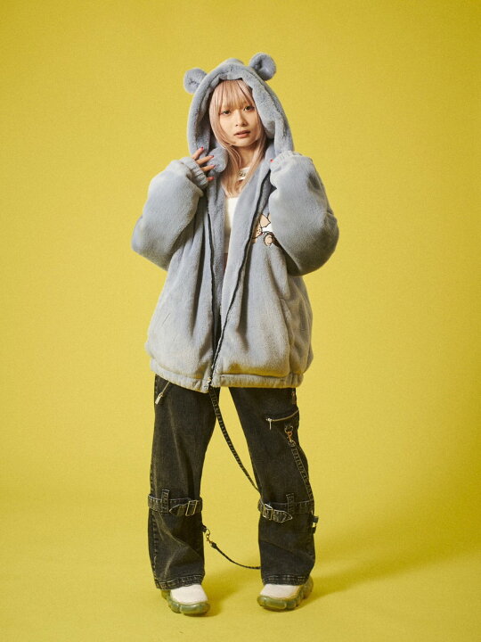 楽天市場】正規品 【 GALFY あざといファーブルゾン  