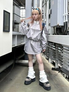Kiy XU track jacket & skirt (2color) z GbNX[ gbNWPbgAhXJ[g WPbg AE^[ WbvAbvWPbg XJ[g ZbgAbv gbNWPbg Pressing pressi