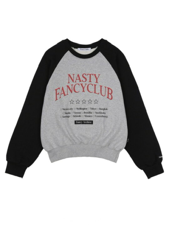 楽天市場】正規品 【FANCY CLUB HELLO WORLD CROP SWEATSHIRT 