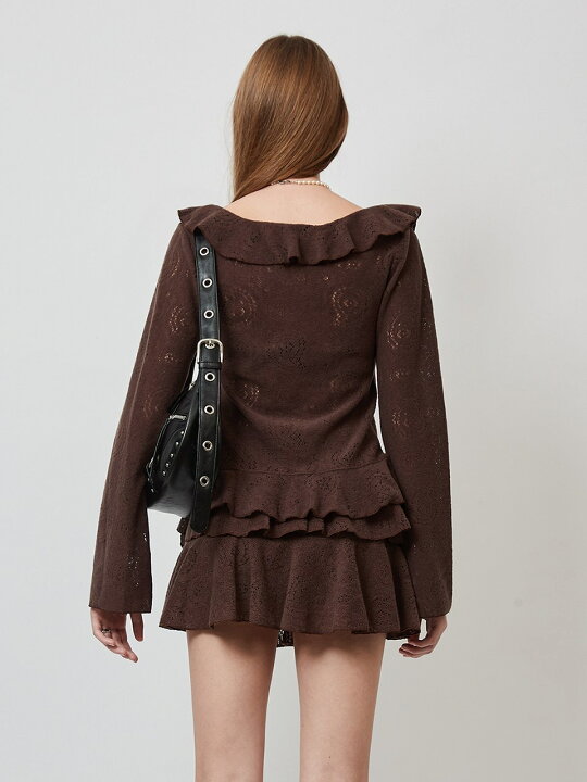 楽天市場】正規品【 CRANK FRILL MINI SKIRT 】 クランク フリルミニ  