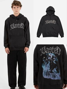 Kiy WASTED PARIS HOODIE KNIGHT CORE z EFCXebhpX t[fB[ t[h p[J[ I[o[TCY rbOVGbg Pressing pressing vbVO vbVOEFuVbv