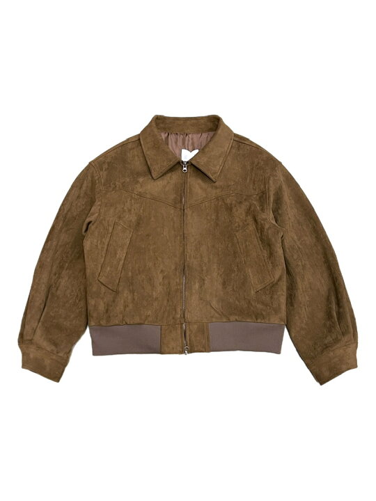 楽天市場】正規品【 Chikashitsu + fake suede blouson (2color 