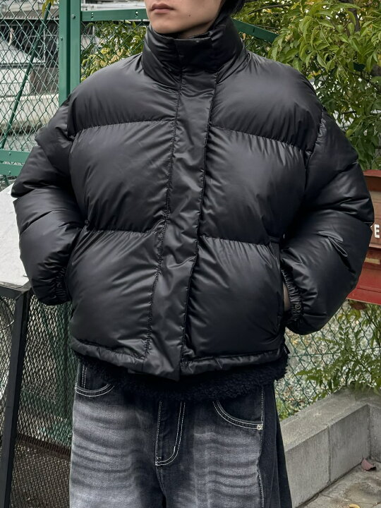 楽天市場】正規品【 Chikashitsu + unisex cropped padded blouson  