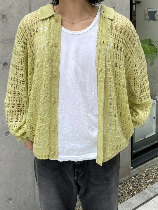 楽天市場】正規品【 Chikashitsu + pastry collar knit cardigan 