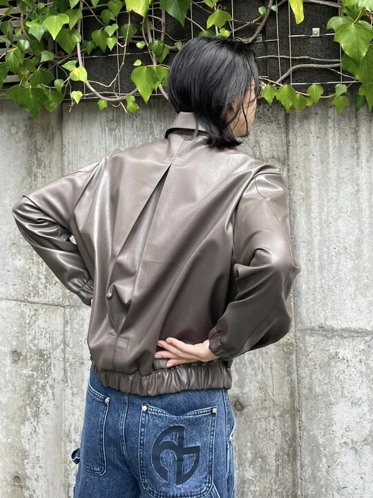 楽天市場】正規品【 Chikashitsu + leather design jacket (2color 