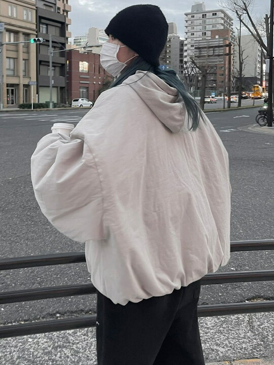 楽天市場】正規品【 Chikashitsu + padded hoodie (2color  