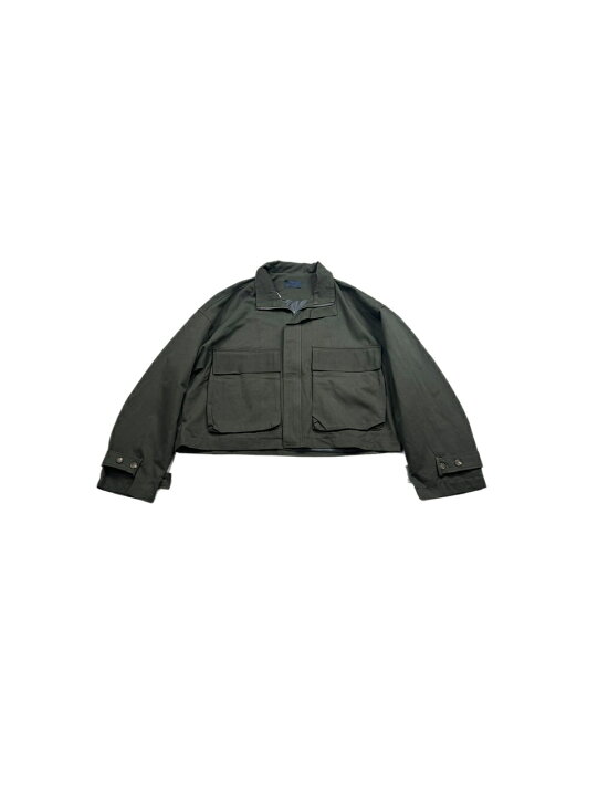 楽天市場】正規品【 Chikashitsu + cropped pocket bomber jacket 