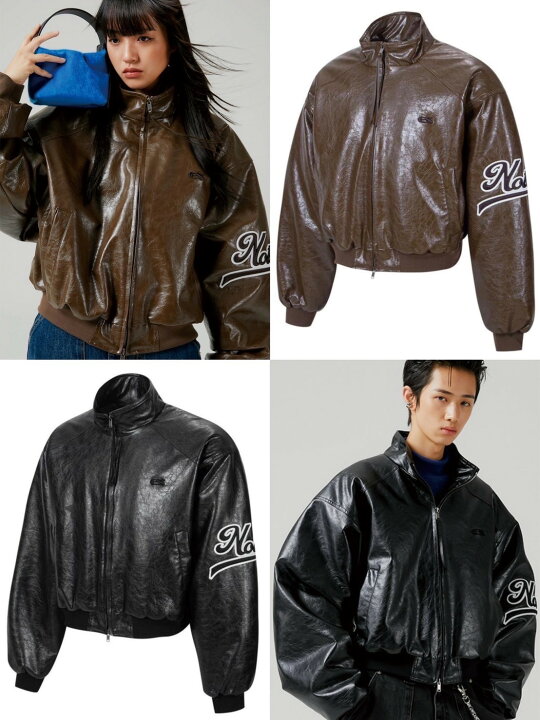 楽天市場】正規品【 ESC STUDIO Notold lether blouson 】 イーエス 