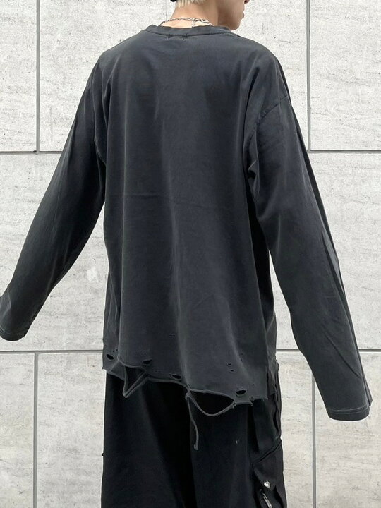 楽天市場】正規品【 XU damage long sleeve 2 (2color) 】 エックス 