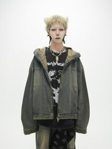 Kiy XU setup denim jacket (2color) z GbNX[ ZbgAbvfjWPbg fjWPbg WPbg ZbgAbv ZbgAbvp\ ʔ Pressing pressing vbVO v