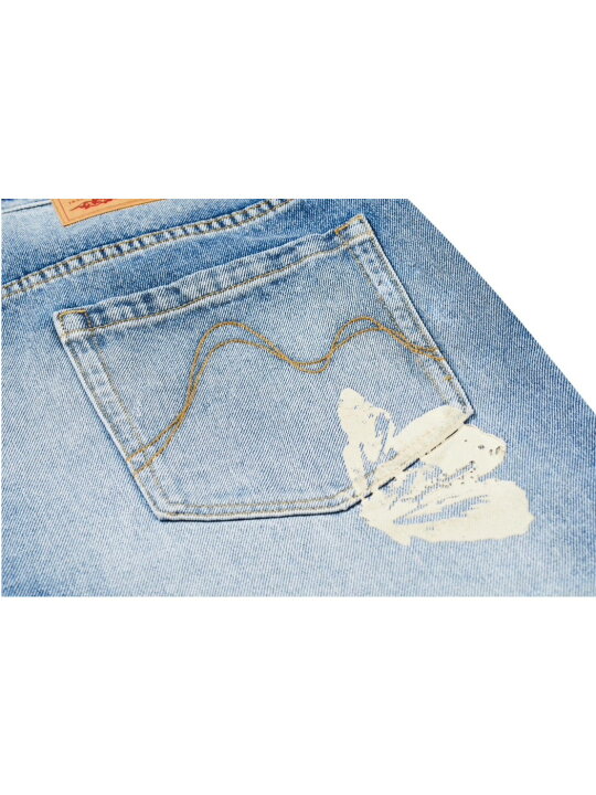 楽天市場】正規品 【 MODITEC M butterfly flared jeans 