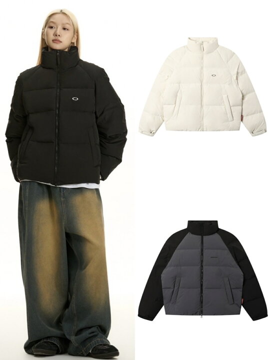 楽天市場】正規品【 TGNS Basic Shoulder Sleeve Down Jacket 