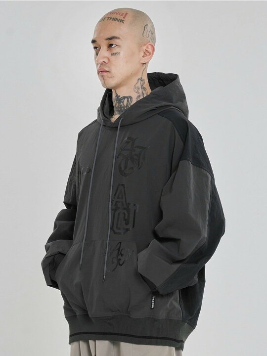 楽天市場】正規品【 AJOBYAJO Total Logo Nylon Hoodie 
