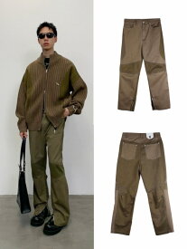 正規品【 ARCH by ROARINGWILD PATCHWORK VINTAGE WASHED PANTS 】 アーチ ロアニングワイルド パンツ ボトムス ボトム ビンテージウオッシュ ウォッシュ加工 ワークパンツ Pressing pressing プレッシング プレッシングウェブショップ vandy the pink tripp nyc unknown