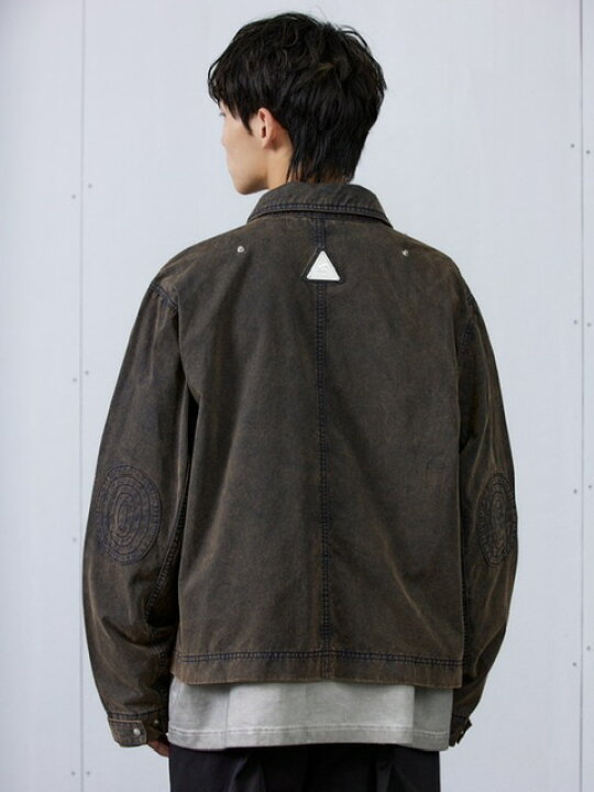 楽天市場】正規品【 ARCH by ROARINGWILD DYED PATCH JACKET 】 アーチ 