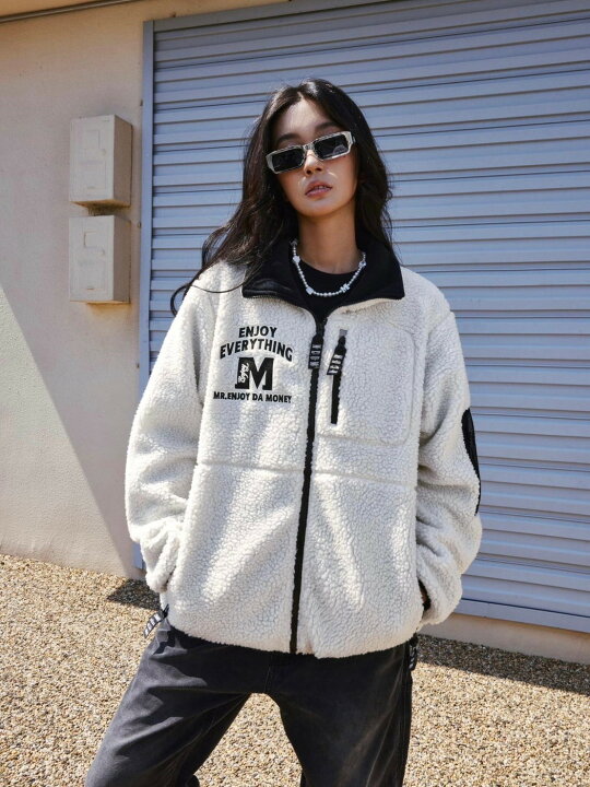楽天市場】【SALE】正規品【 MR. ENJOY DA MONEY Lamb wool cotton 