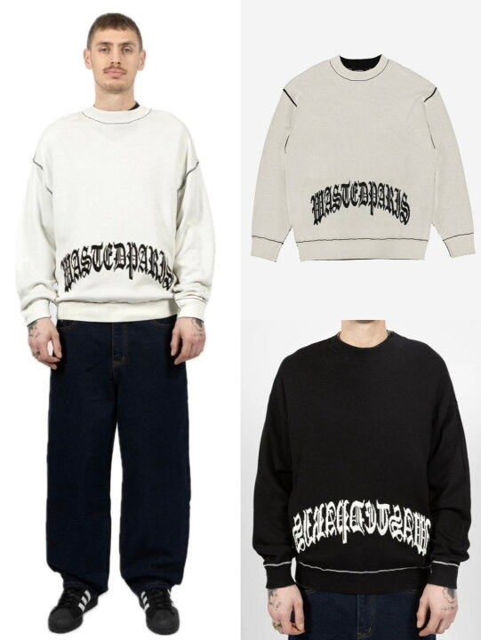 楽天市場】正規品【 WASTED PARIS SWEATER REVERSE KINGDOM 】 ウェイ 