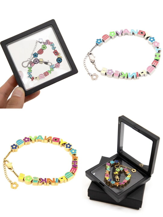 楽天市場】【SALE】正規品【 VANDY THE PINK LOGO BRACELET 】 ヴァン 