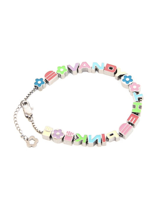 楽天市場】正規品【 VANDY THE PINK LOGO BRACELET 】 ヴァンディーザ 