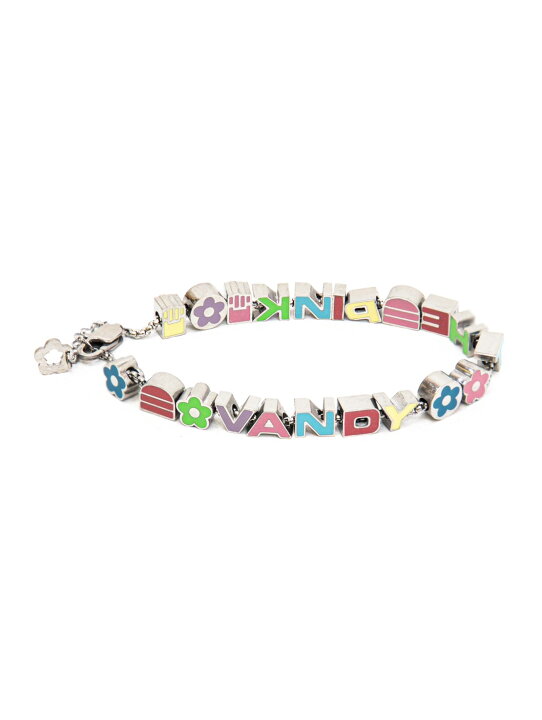 楽天市場】【SALE】正規品【 VANDY THE PINK LOGO BRACELET 】 ヴァン 